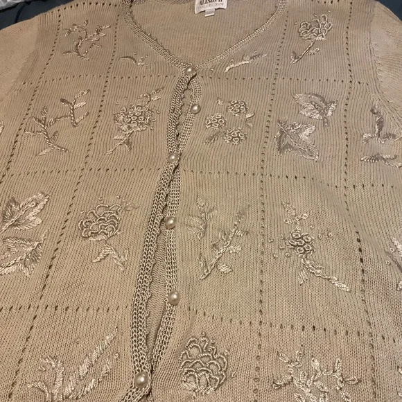ALISON H. COLLECTION .. LADIES SWEATER    LARGE  SALE - Picture 6 of 8